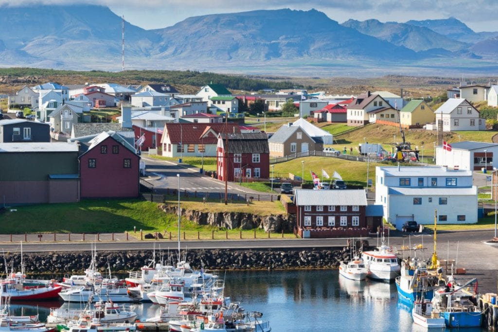 The most beautiful village (Stykkishólmur) on this tour