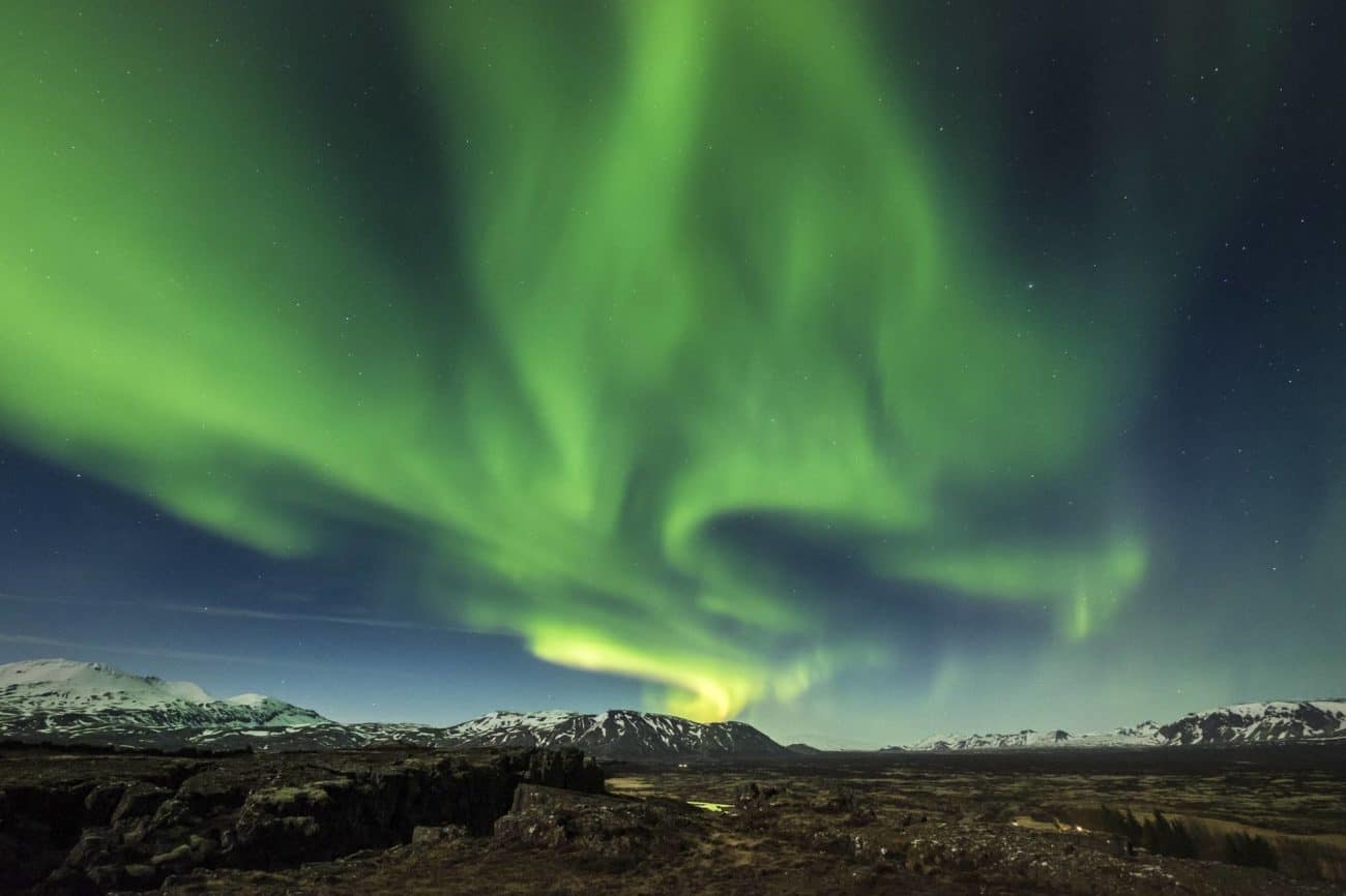 Northern lights - Golden circle must see - december 